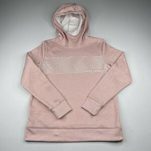 UNDER ARMOUR Loose Fleece Pullover Hoodie Light Pink